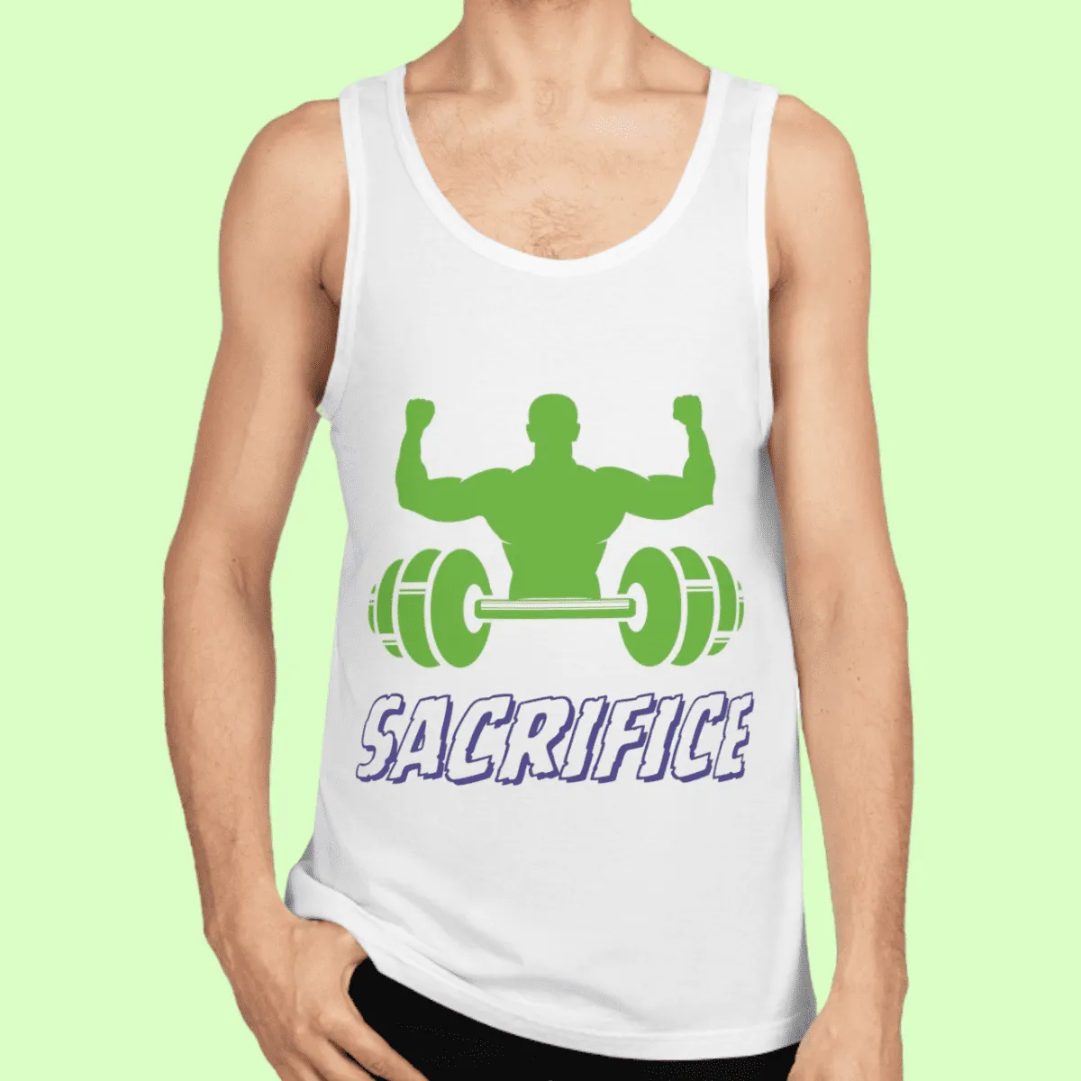 Men's Sacrifice Cotton Tank Top