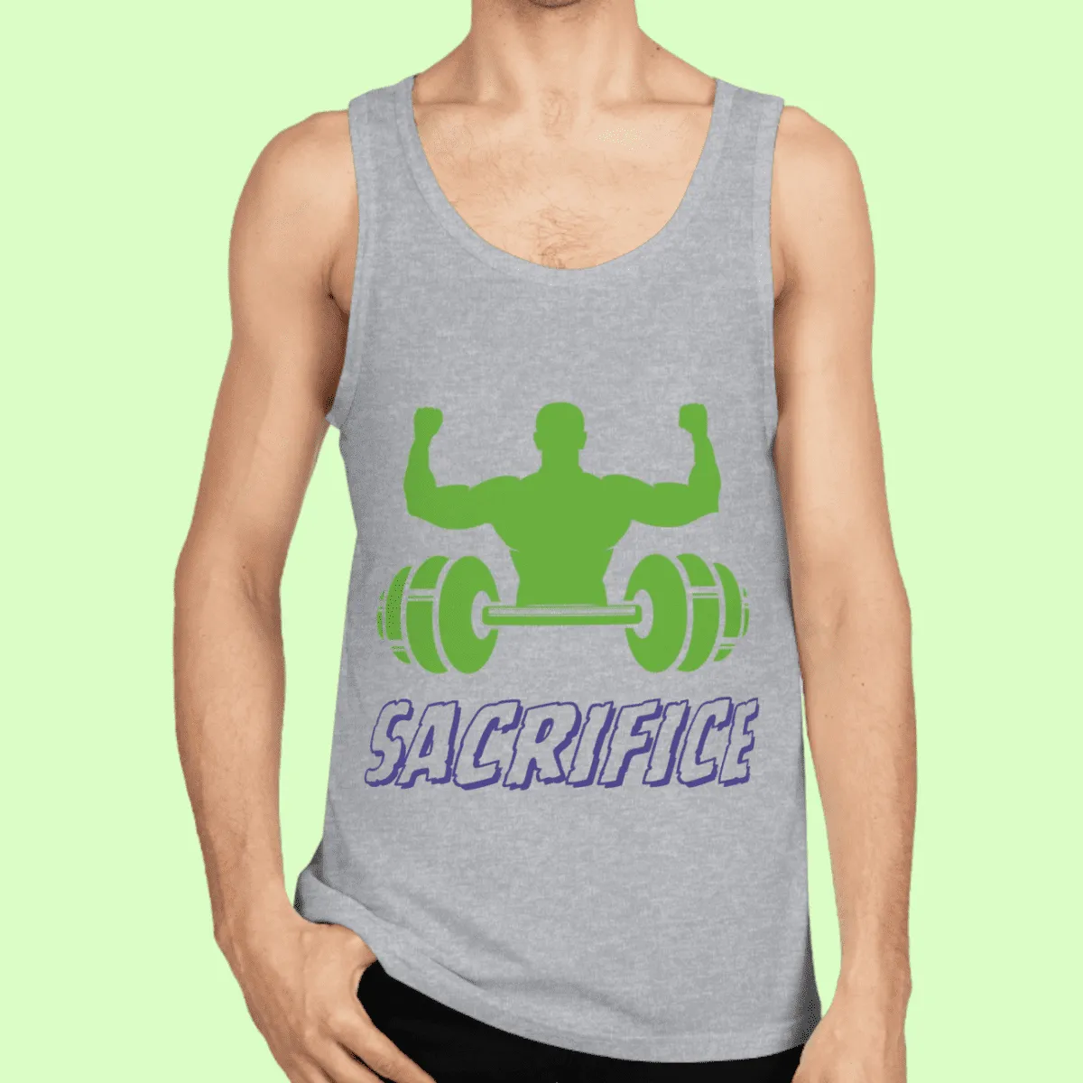 Men's Sacrifice Cotton Tank Top