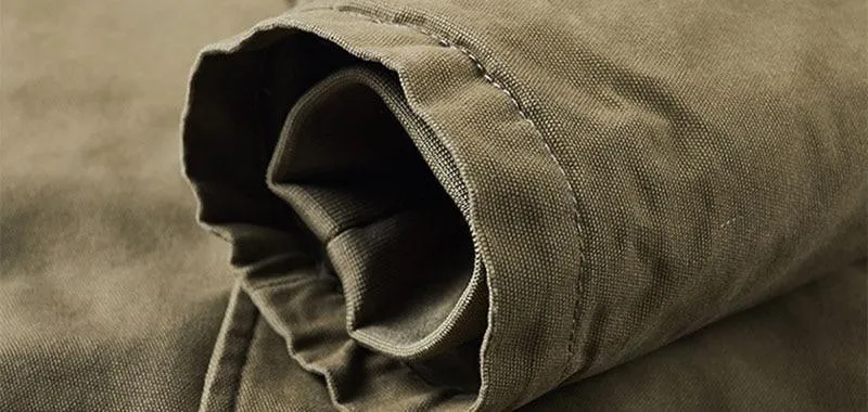 Men's Safari Jacket With Slip Pockets