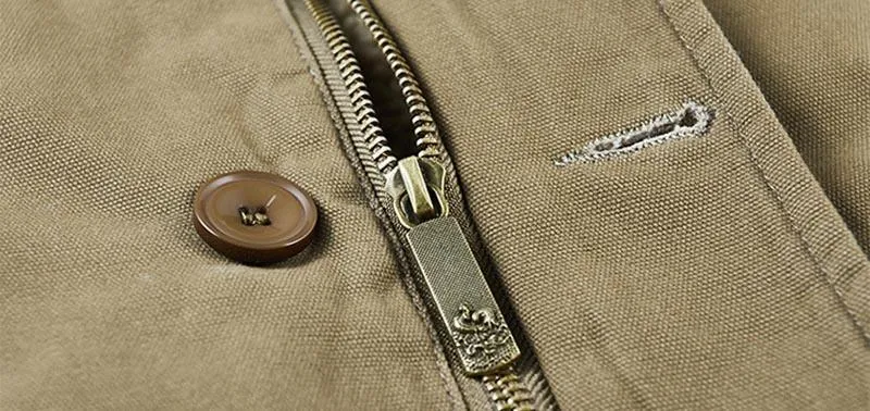 Men's Safari Jacket With Slip Pockets