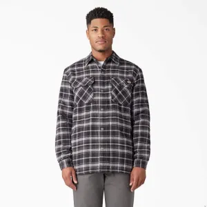 Men's Sherpa Lined Flannel Shirt Jacket with Hydroshield