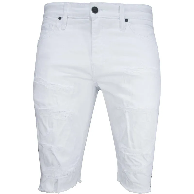 Men's Vegas Striped Denim Shorts