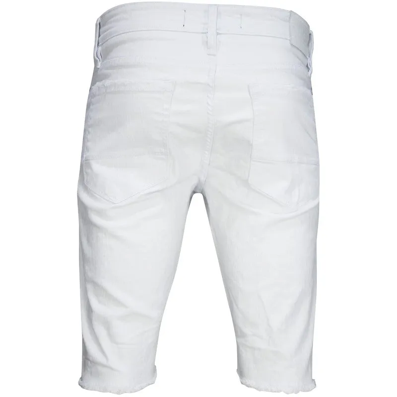 Men's Vegas Striped Denim Shorts