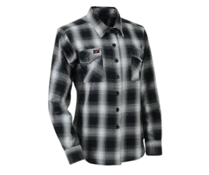 Milwaukee Ladies Black/White Flannel CLOSEOUT