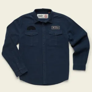 Miter Work Flannel | Trade Blue | Howler Brothers