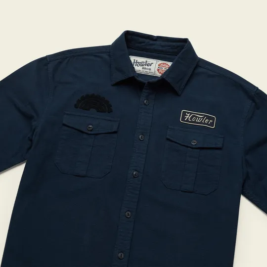 Miter Work Flannel | Trade Blue | Howler Brothers