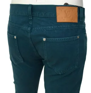 Monogram Patch Slim Jean