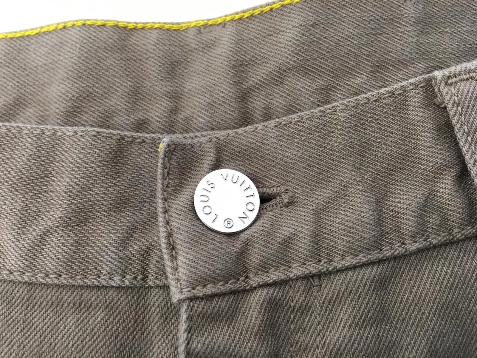 Monogram Patch Slim Jeans