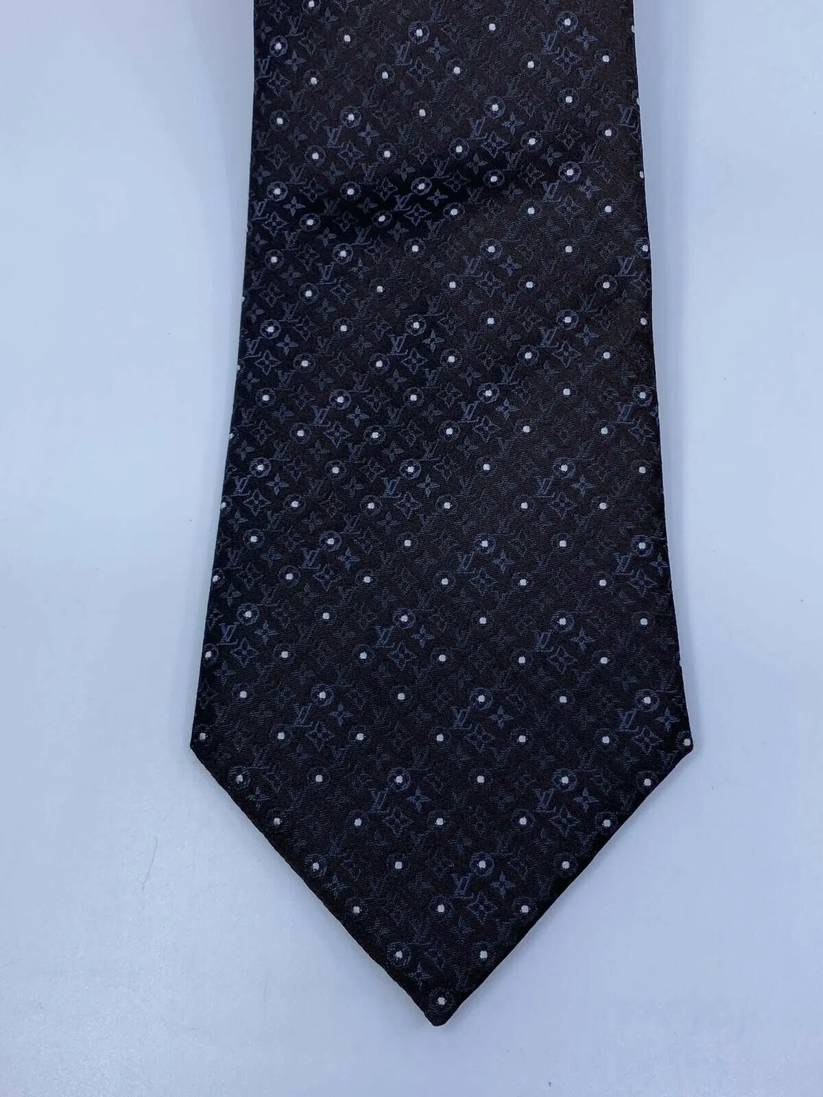 Monogram Silk Tie
