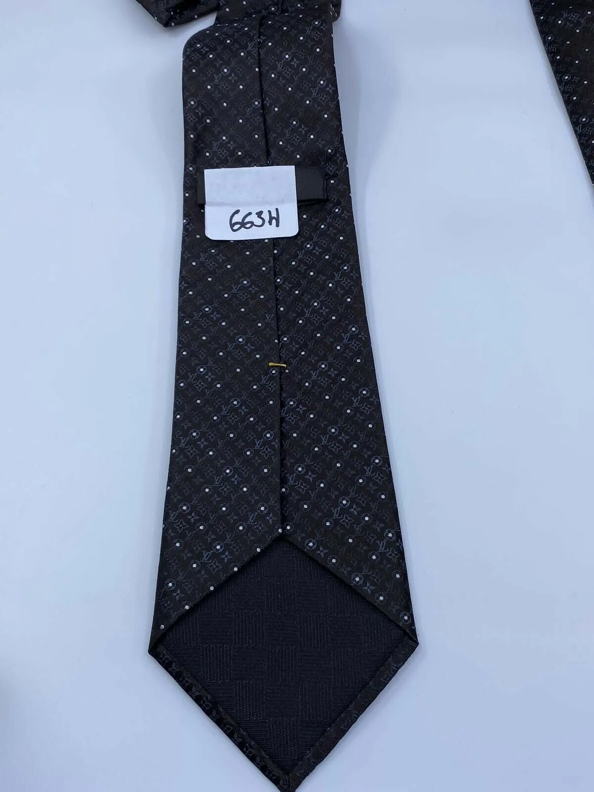 Monogram Silk Tie