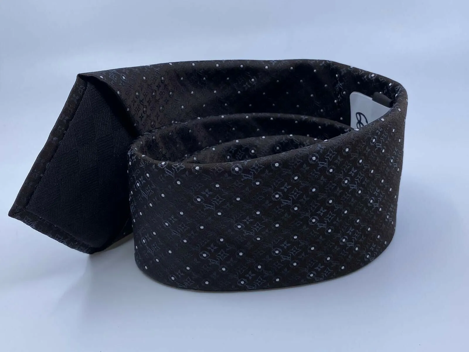 Monogram Silk Tie