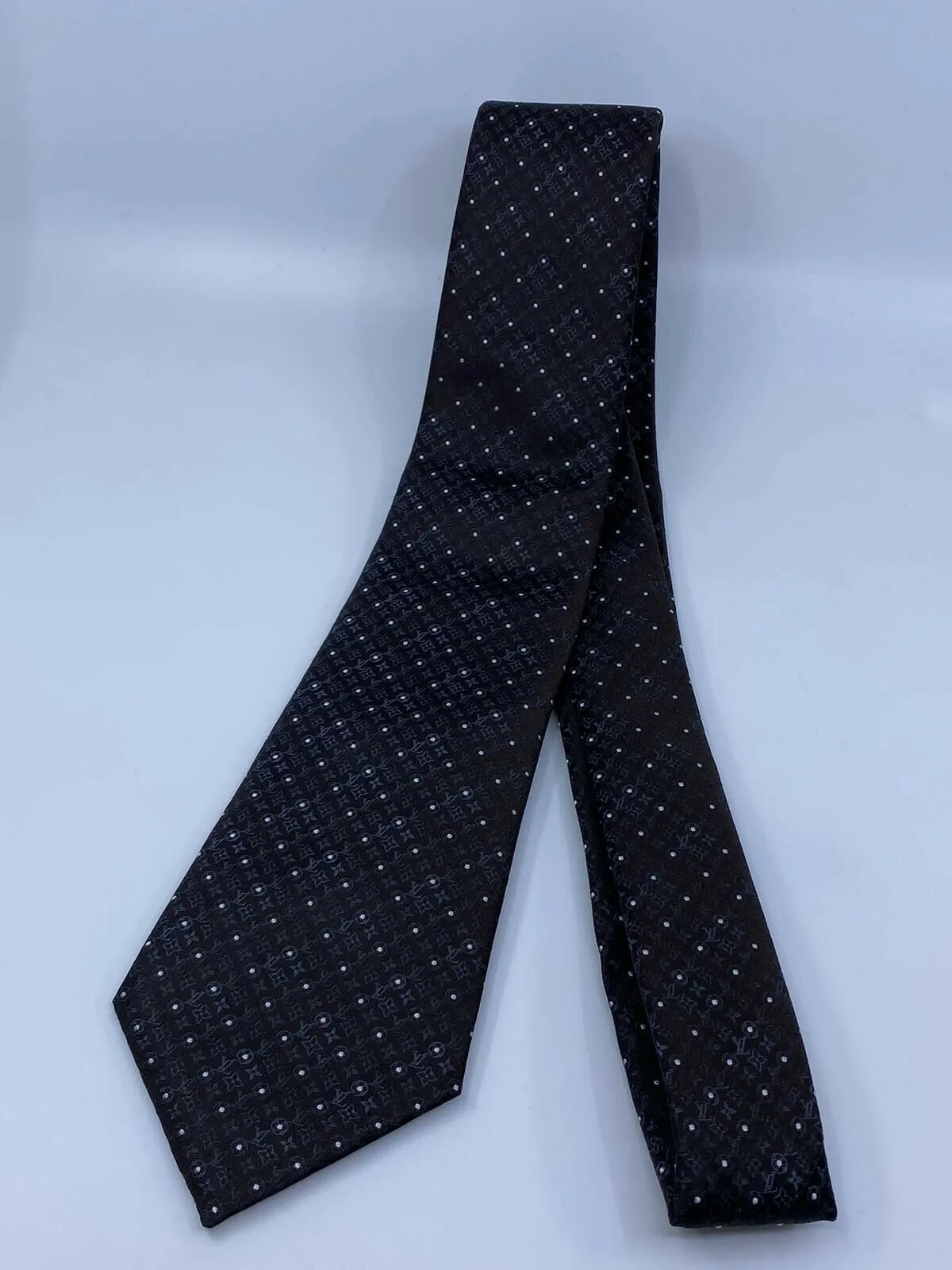 Monogram Silk Tie