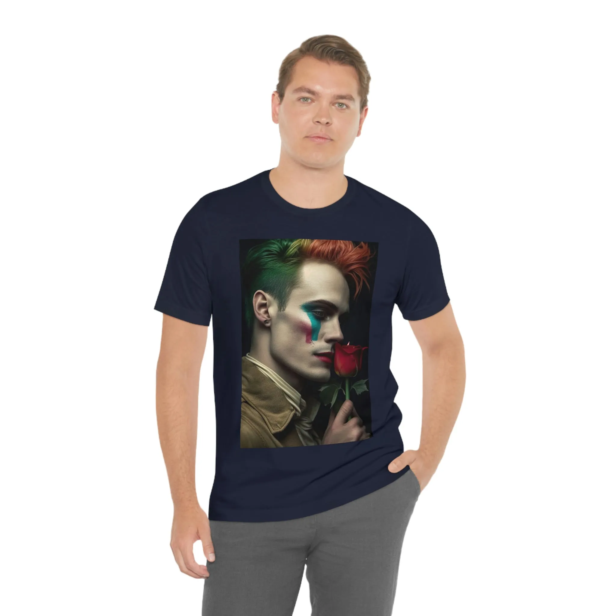 MUS Exclusive Design T-Shirt Man With a Rose