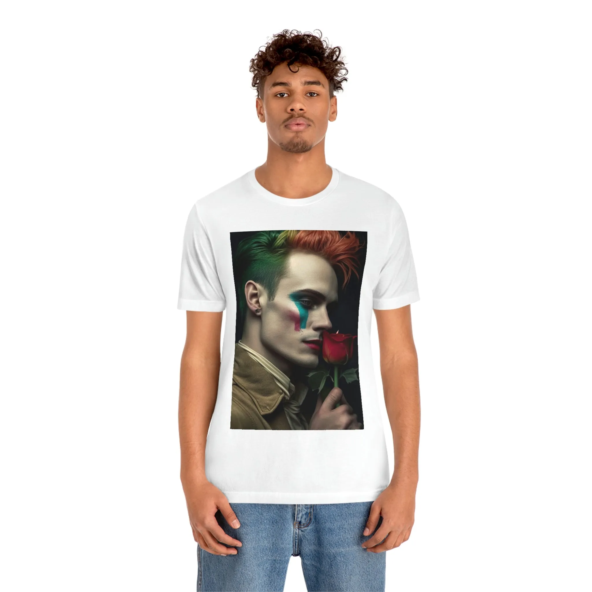 MUS Exclusive Design T-Shirt Man With a Rose