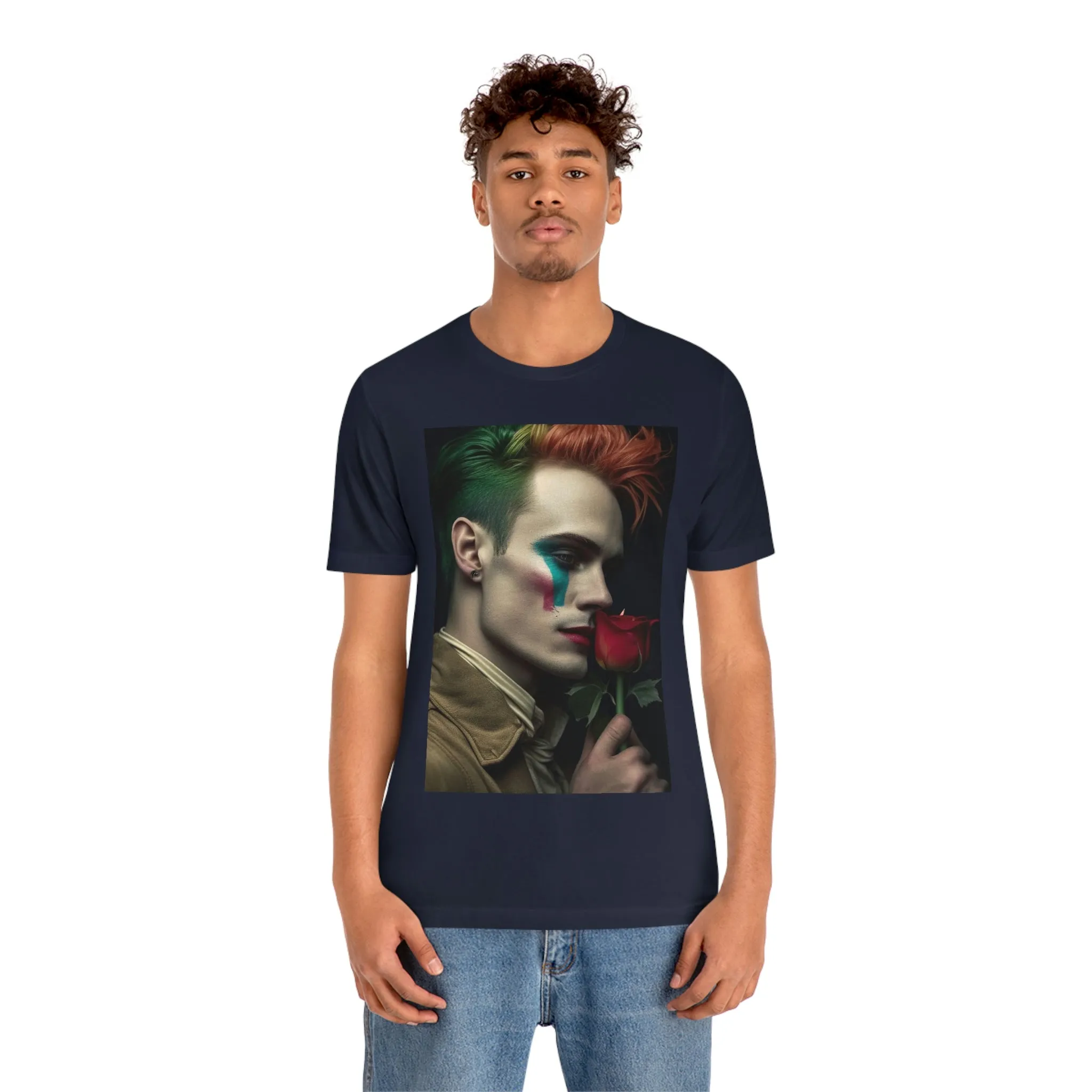 MUS Exclusive Design T-Shirt Man With a Rose