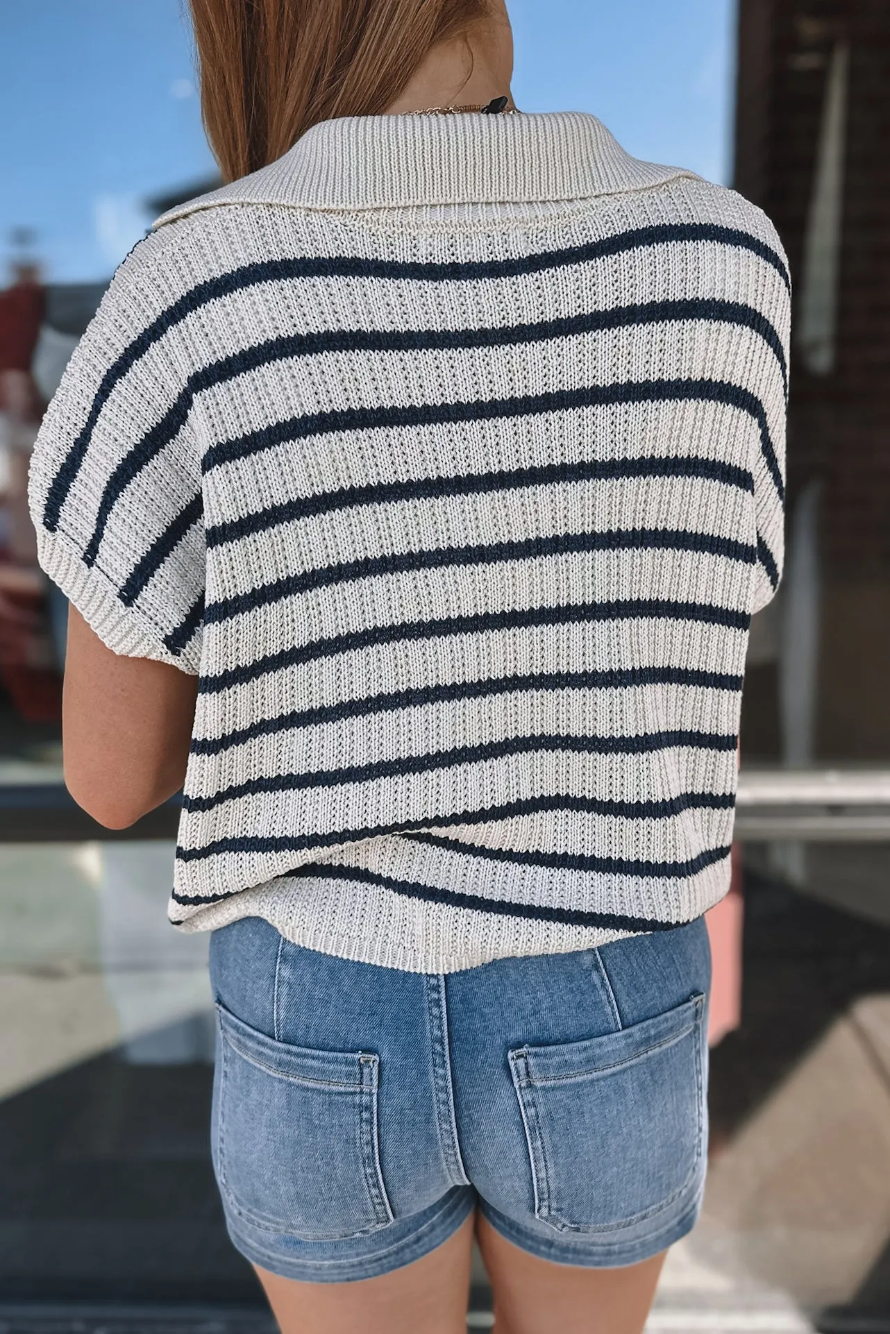 Nashville Patch Pocket Denim Shorts