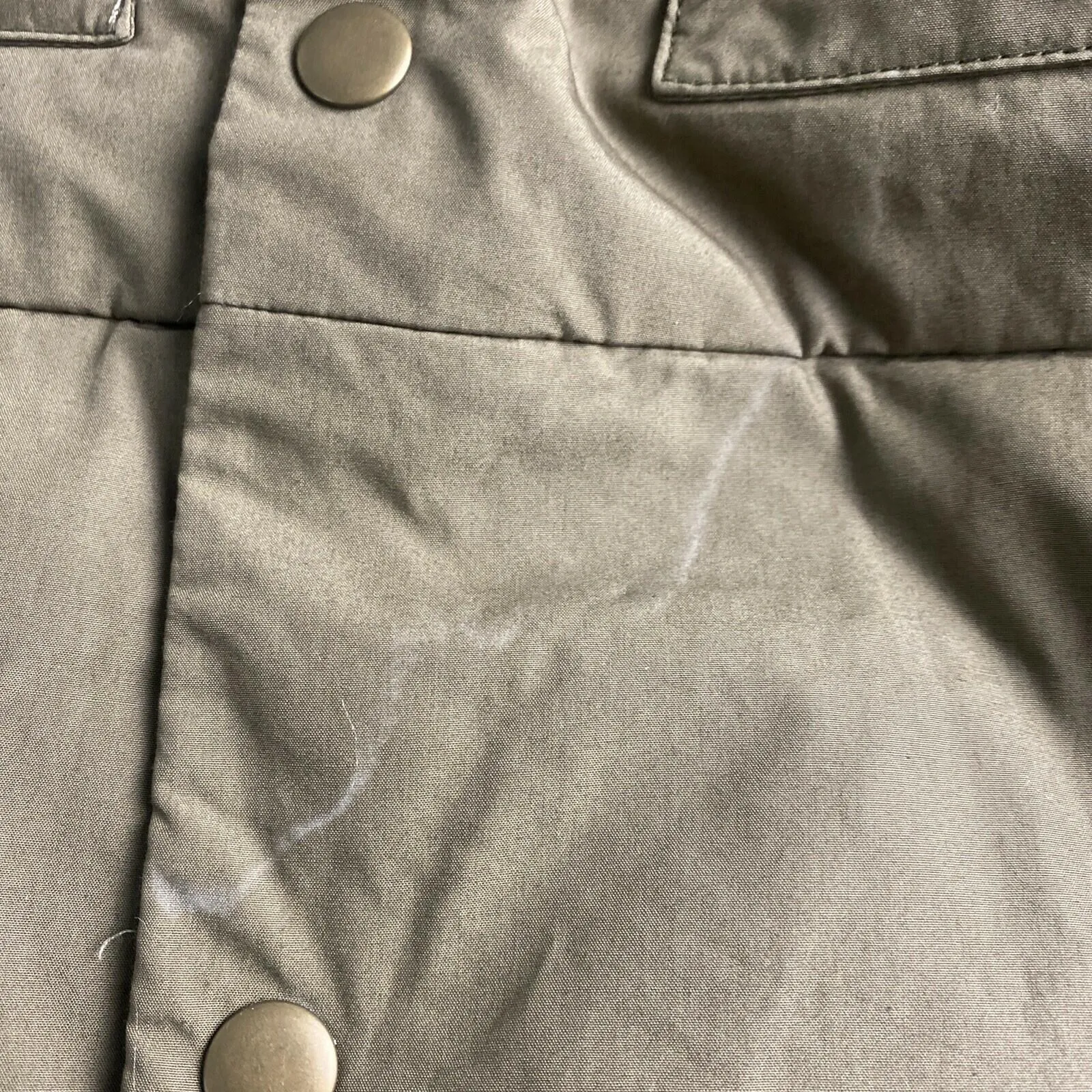 NWT Madewell Men’s Core Shirt Jacket, Solid Safari Khaki Size XL - Like New