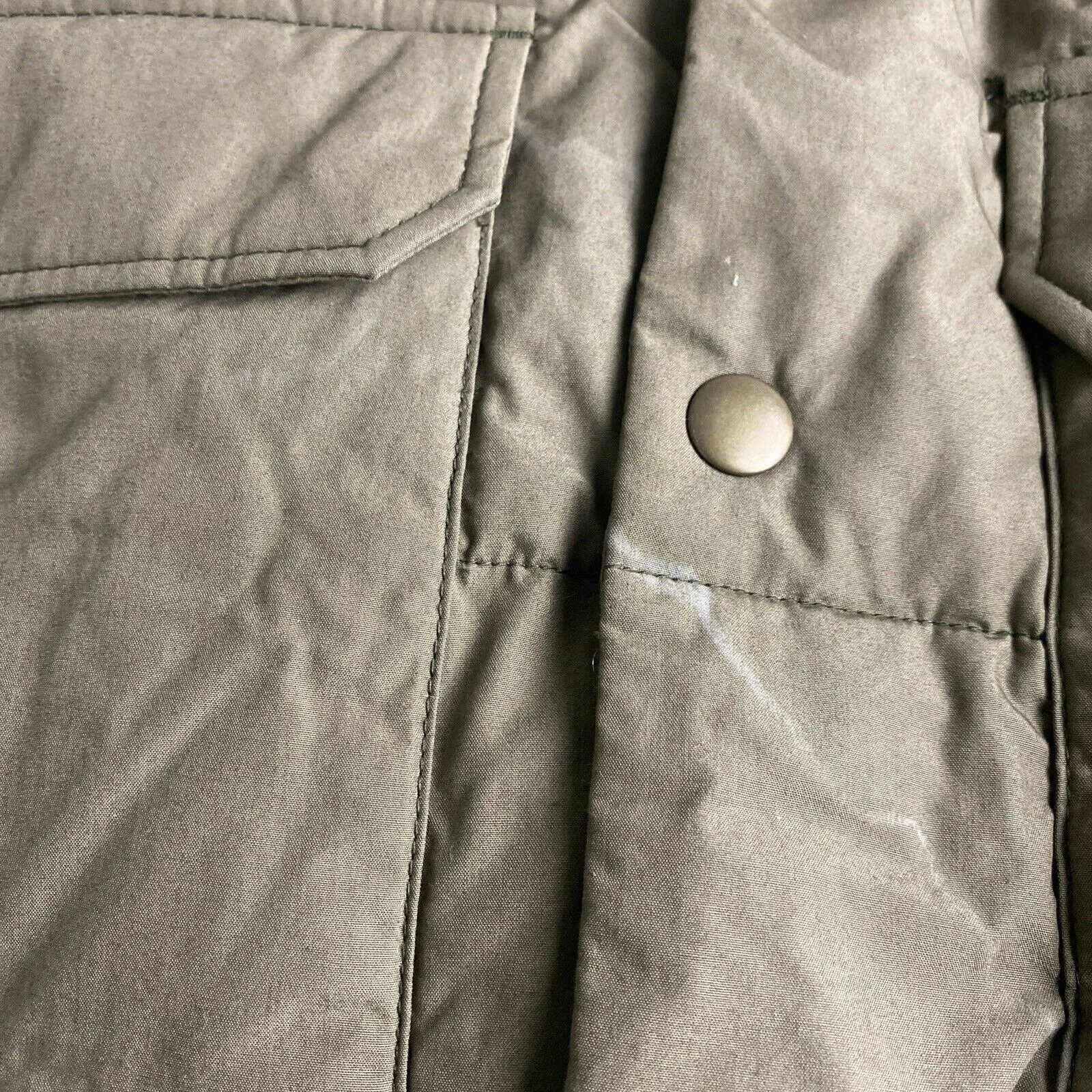 NWT Madewell Men’s Core Shirt Jacket, Solid Safari Khaki Size XL - Like New