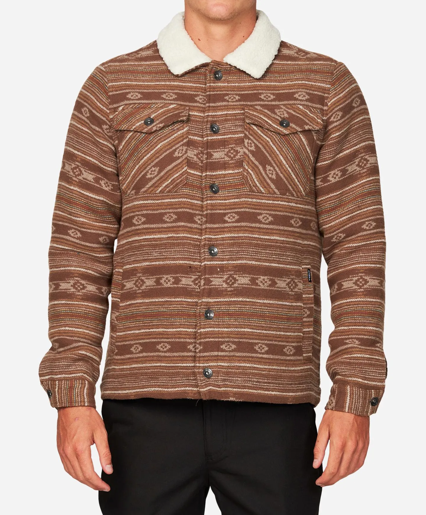 O'Neill Excursion Sherpa Lined Jacket - Khaki