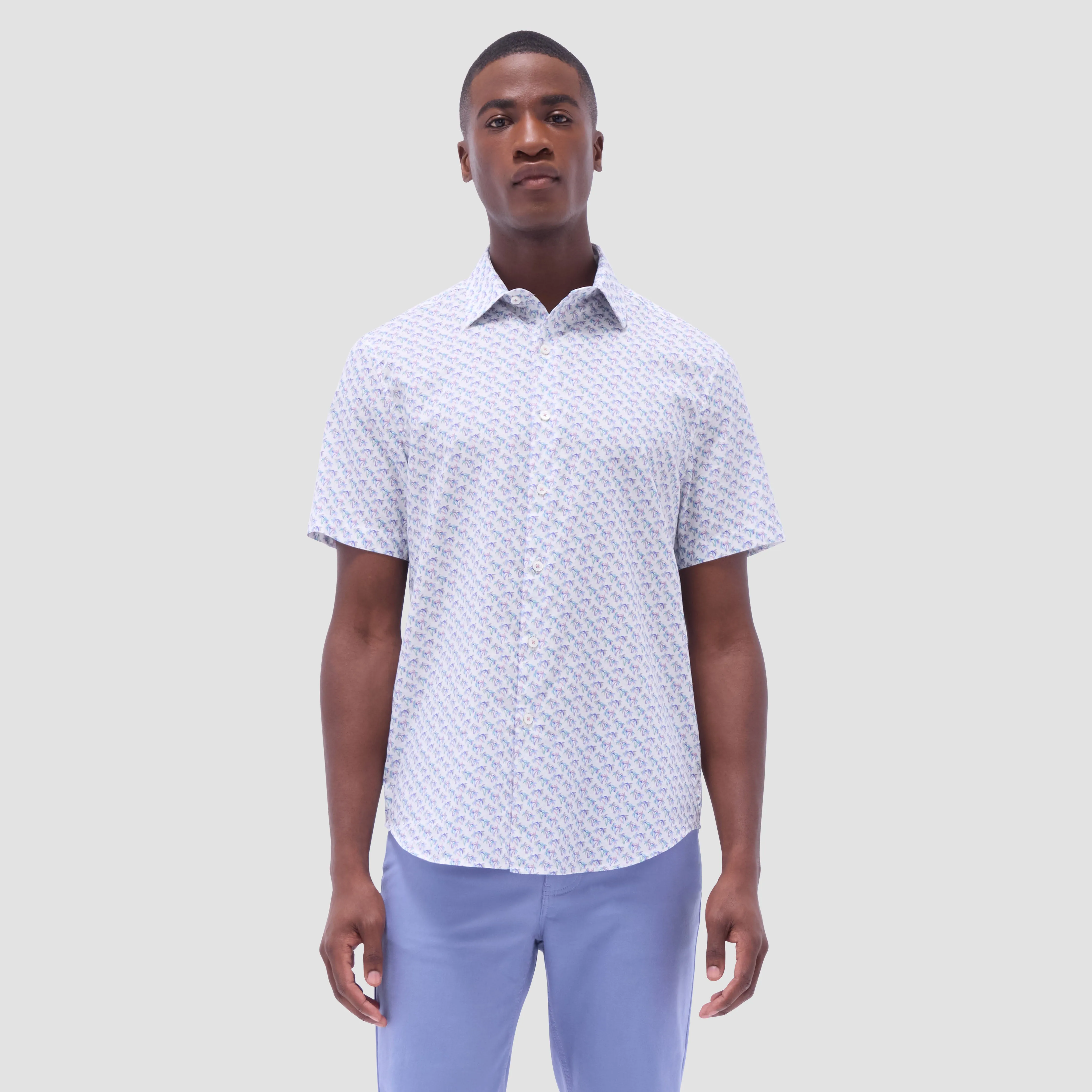 Orson Palm Tree Short-Sleeve Shirt