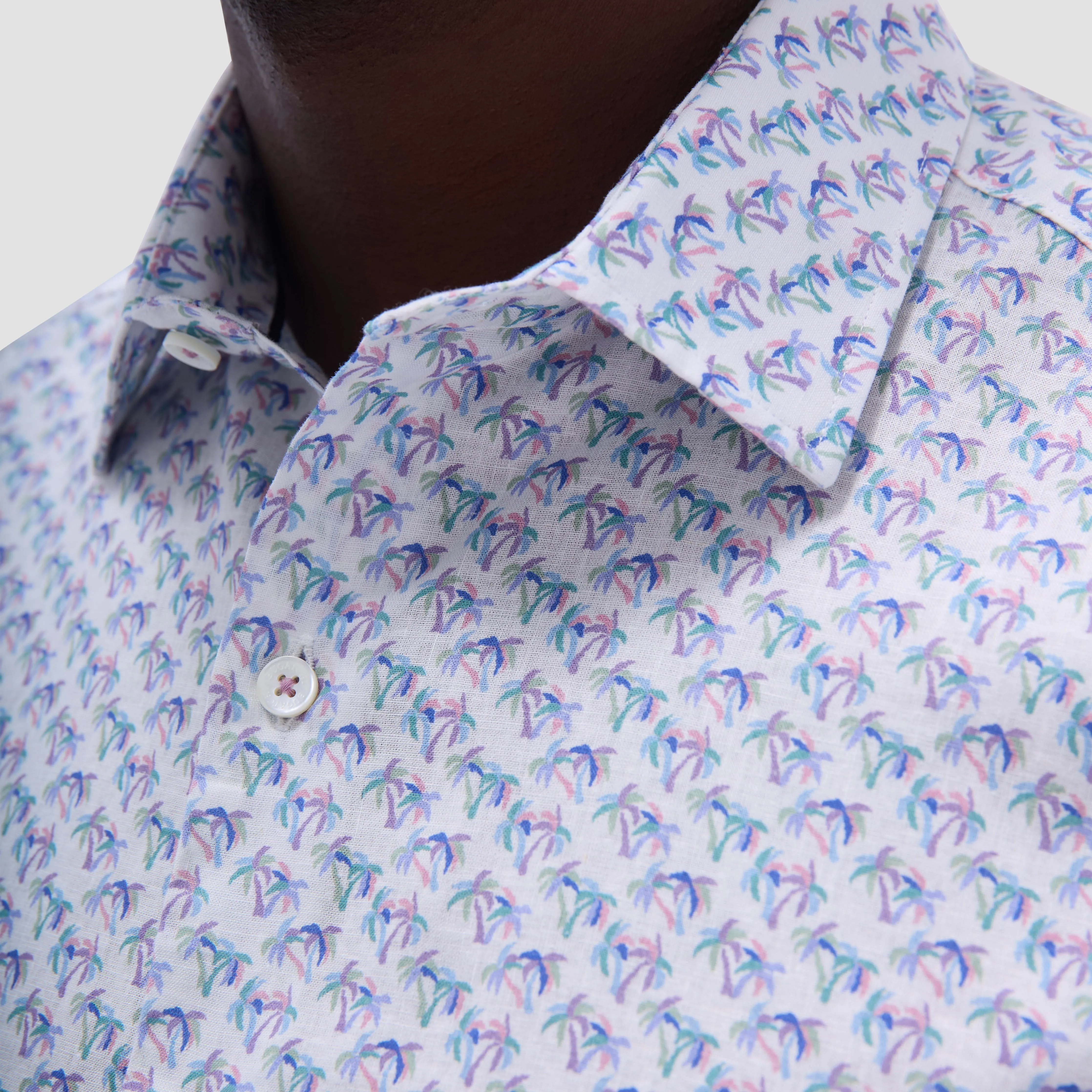 Orson Palm Tree Short-Sleeve Shirt