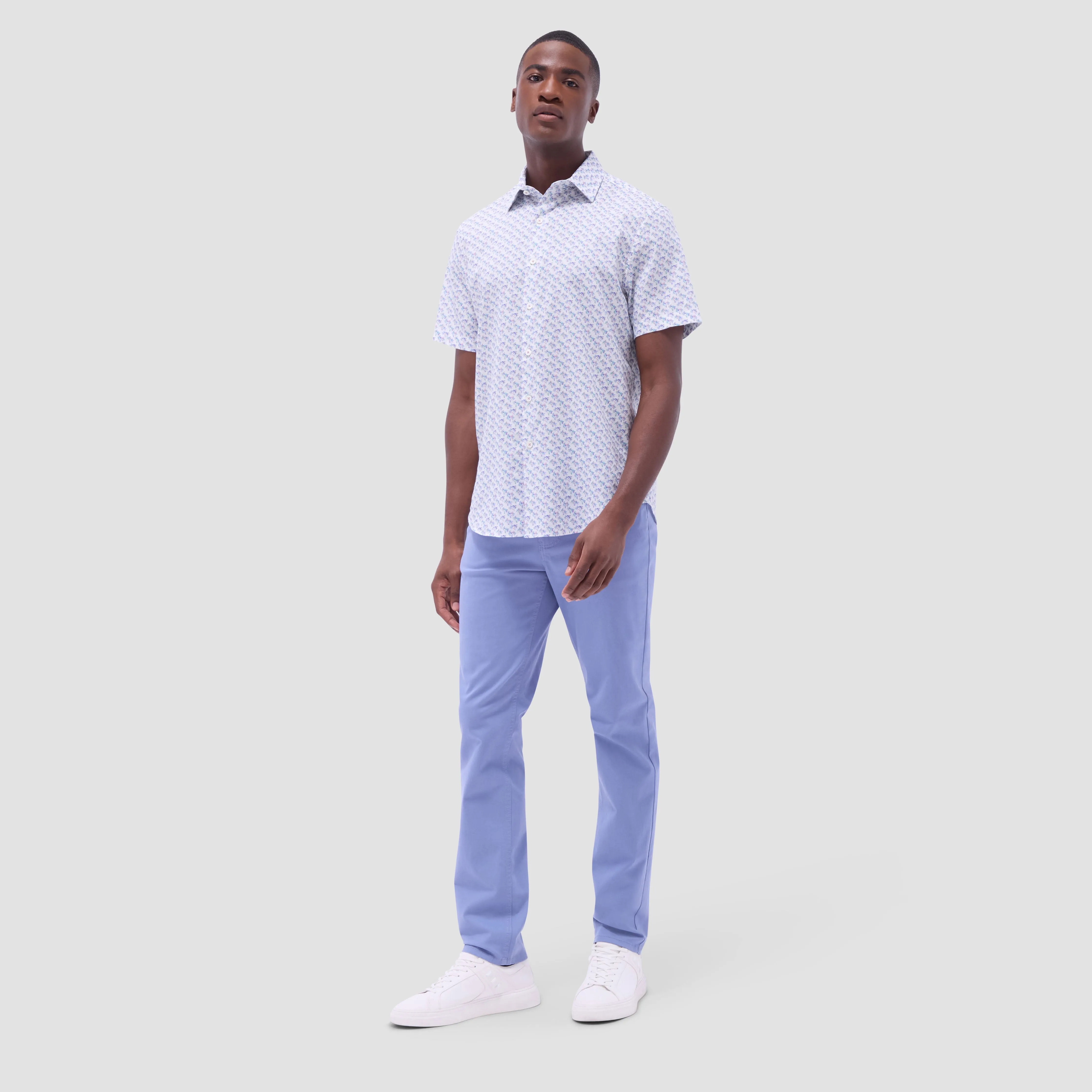 Orson Palm Tree Short-Sleeve Shirt