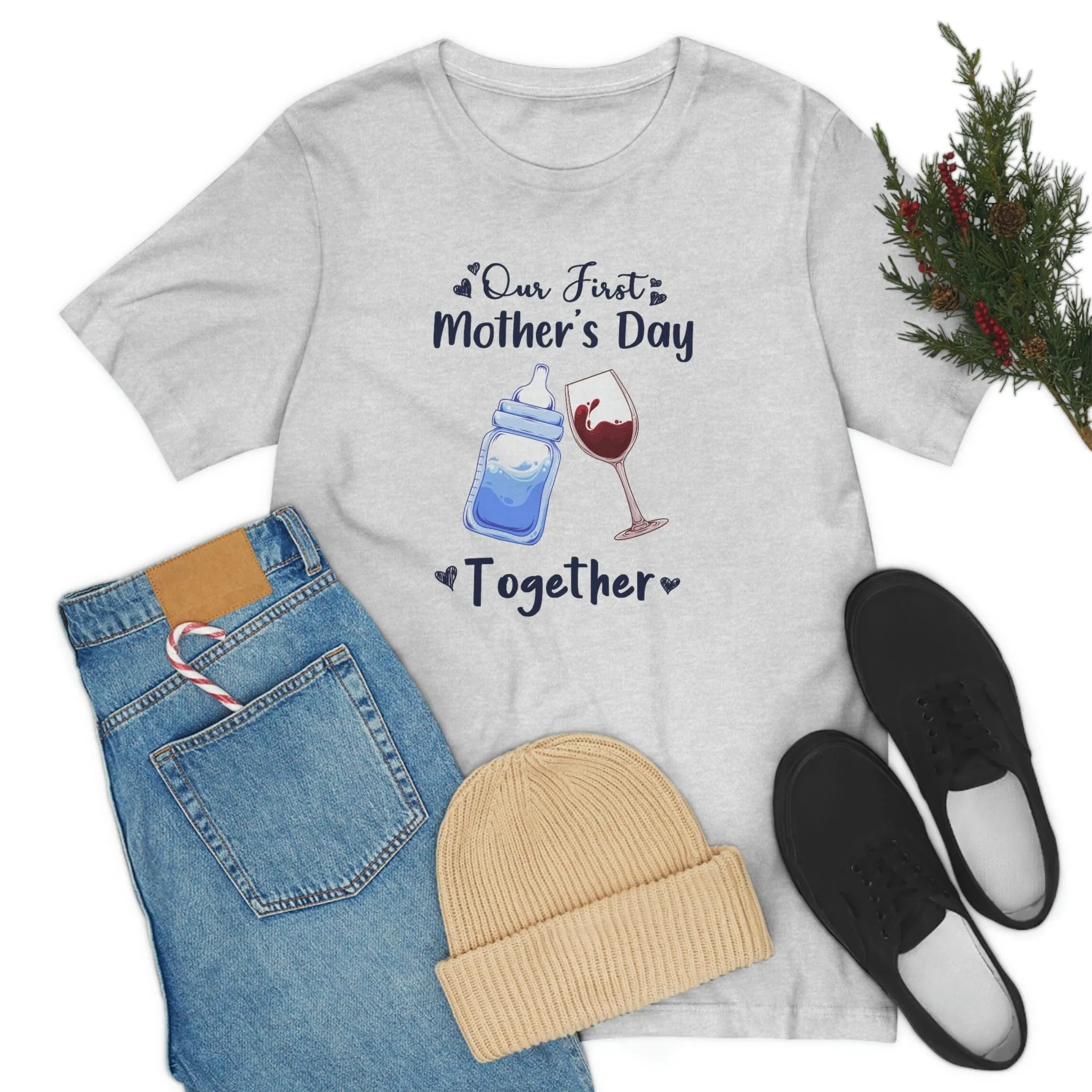 Our first mothers day together Unisex Tee