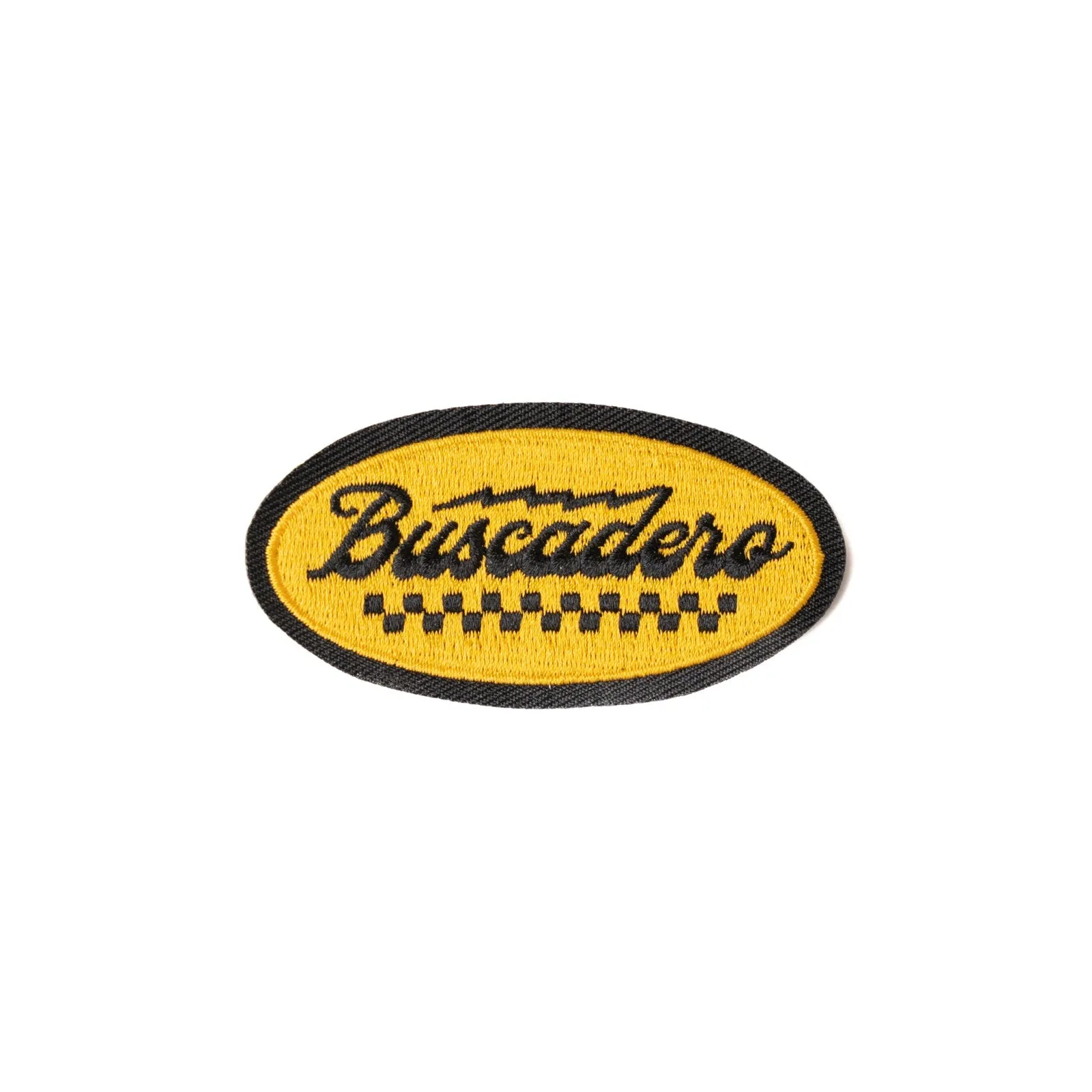 'Oval Banner' Iron-on Embroidered Patch