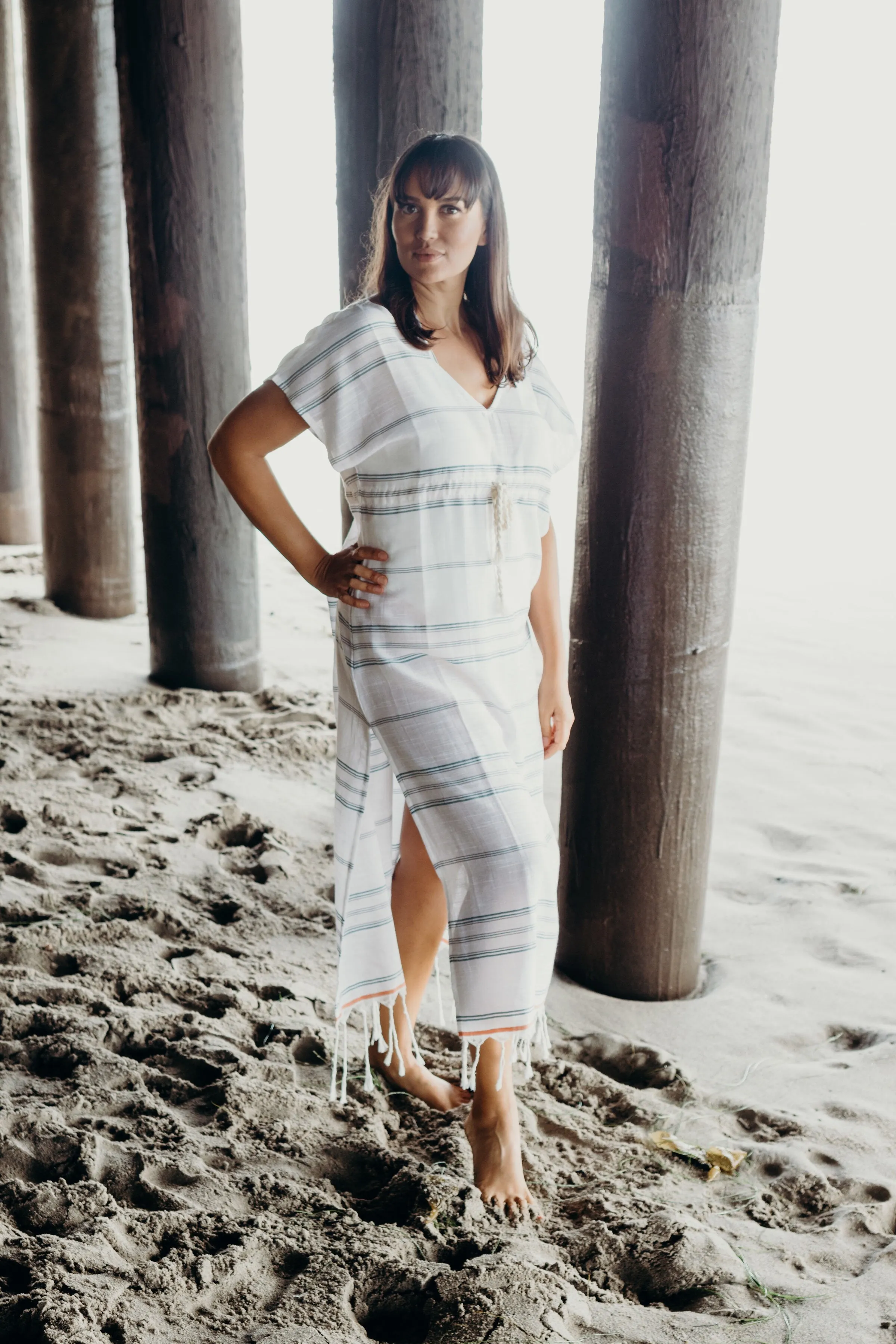 Palm - 100% Turkish Cotton Beach Dress