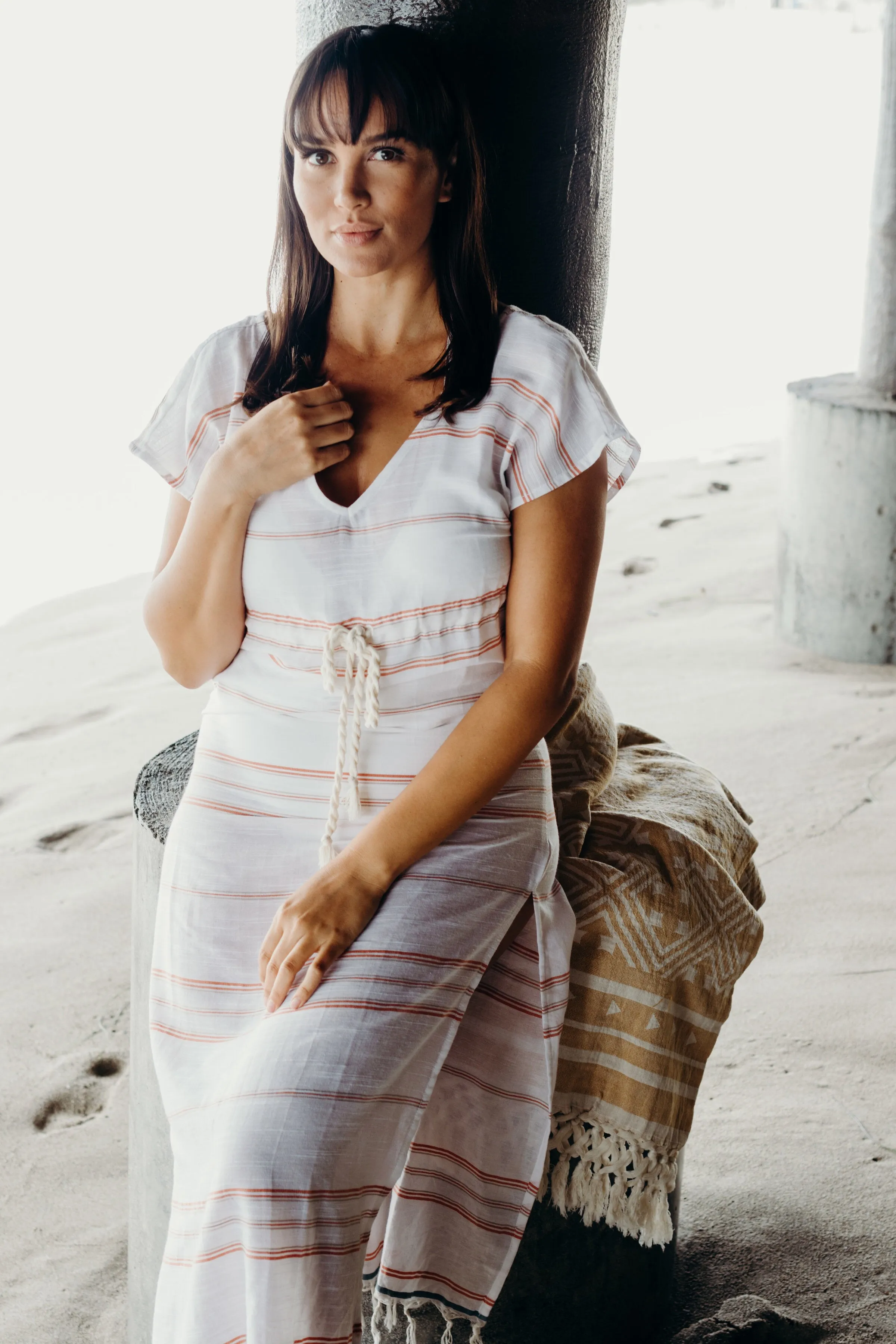Palm - 100% Turkish Cotton Beach Dress