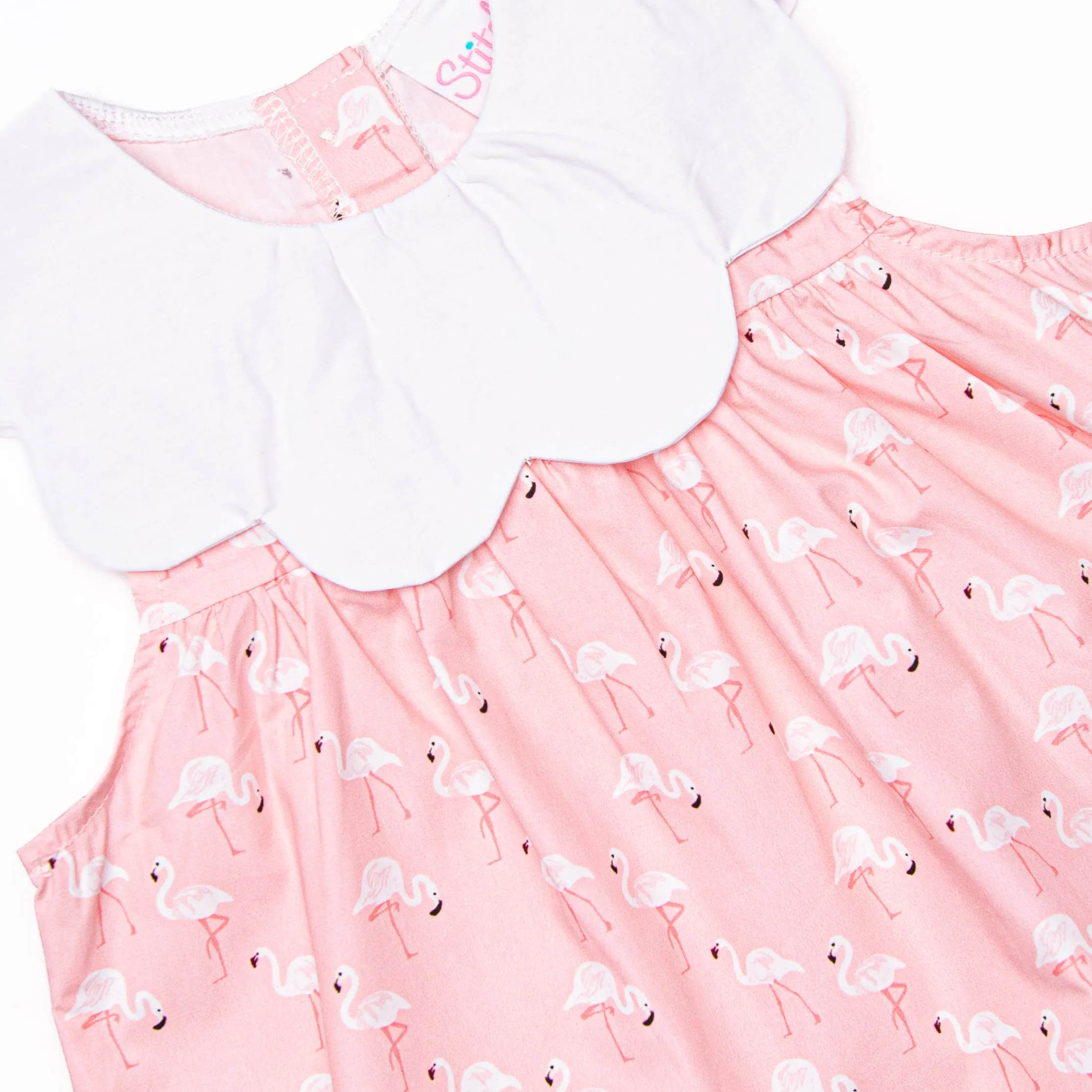 Palm Beach Pink Ruffle Short Set, Pink