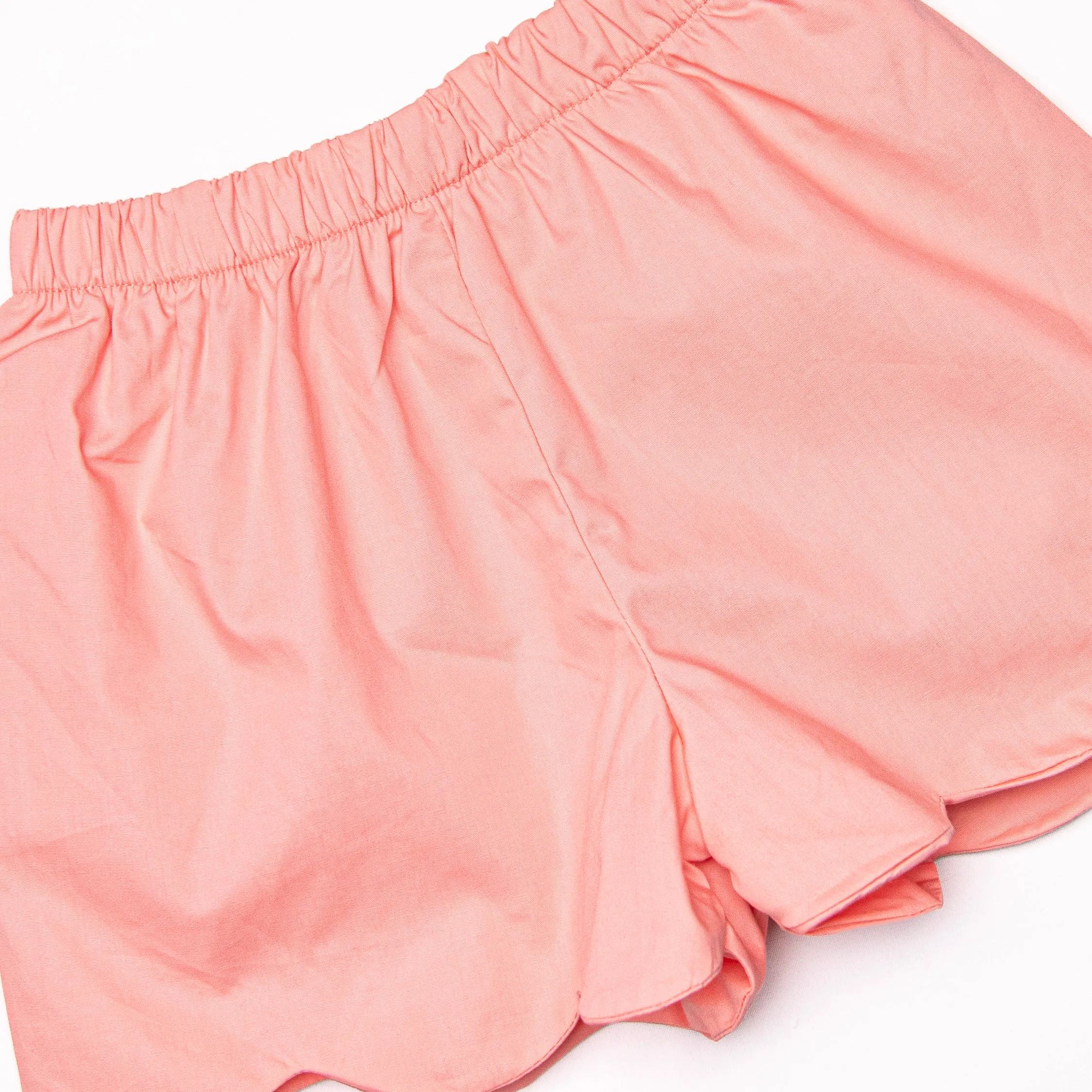 Palm Beach Pink Ruffle Short Set, Pink