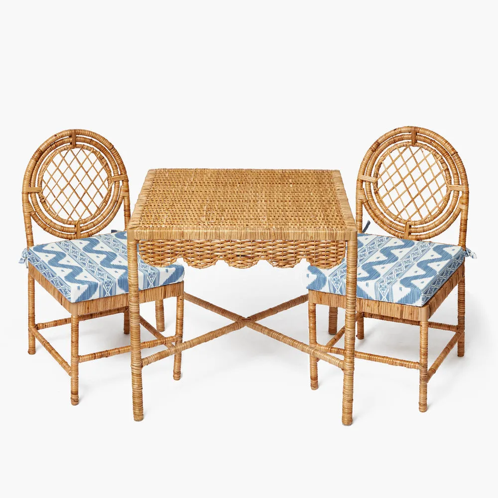 Palm Beach Rattan Table & Chair Set