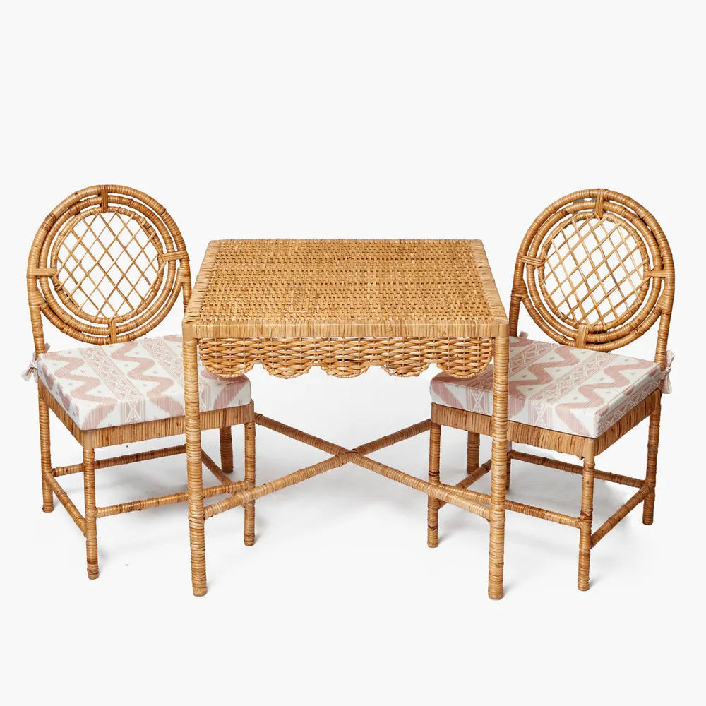 Palm Beach Rattan Table & Chair Set