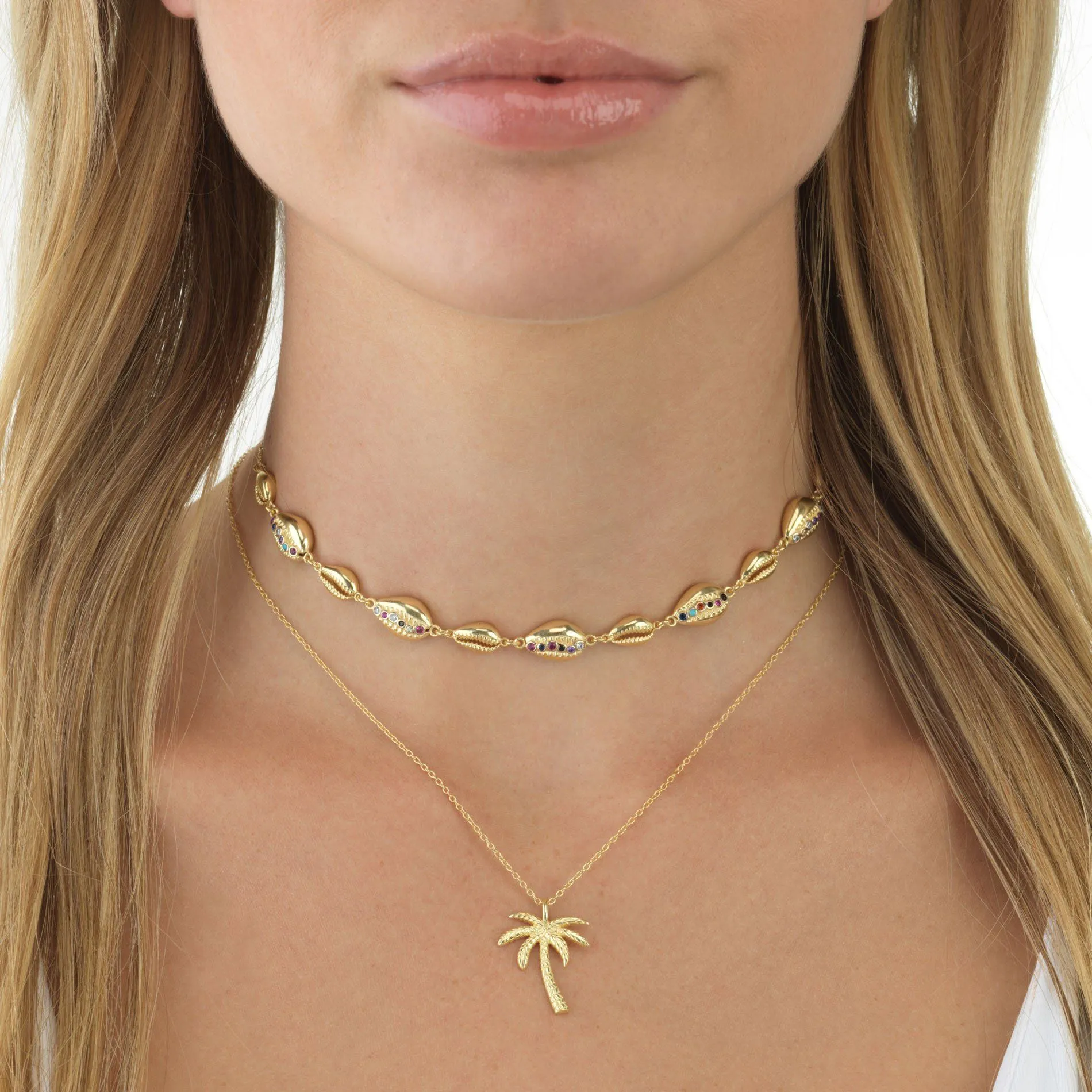 Palm Tree Necklace