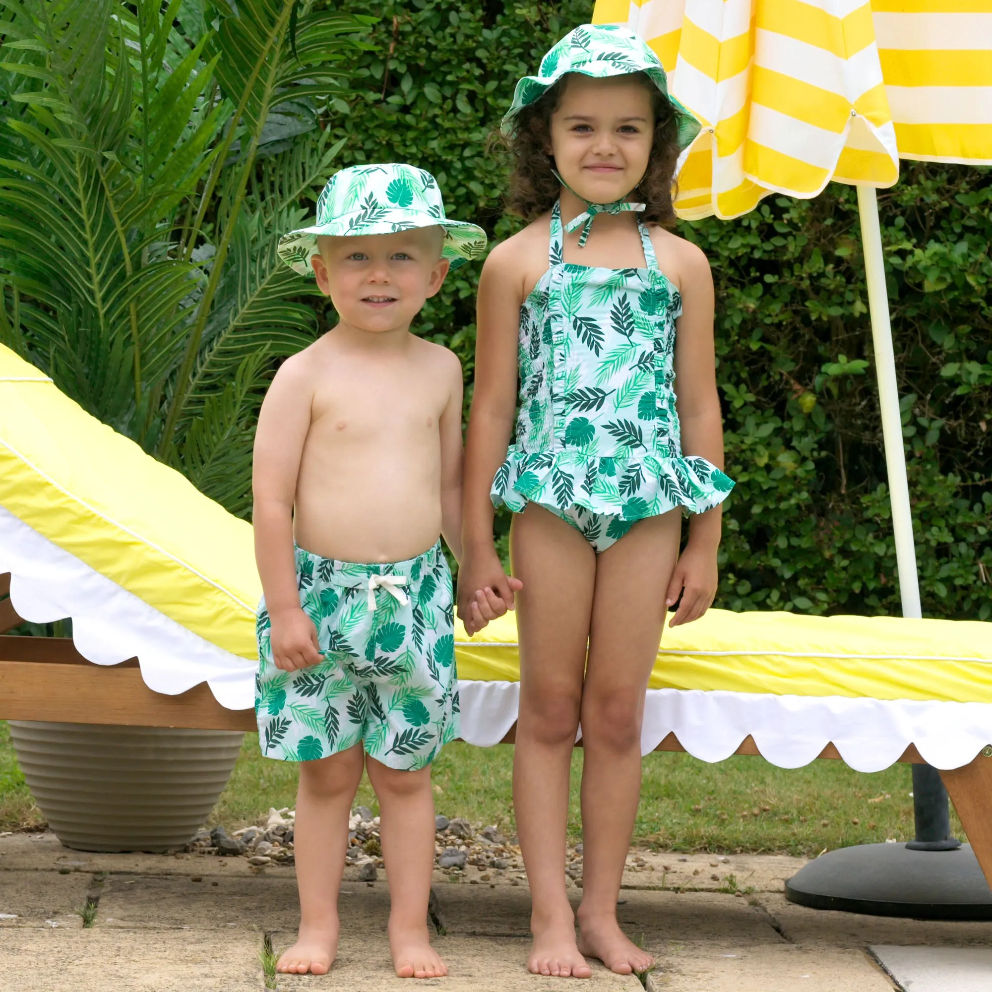 Palm Tree Swim Shorts