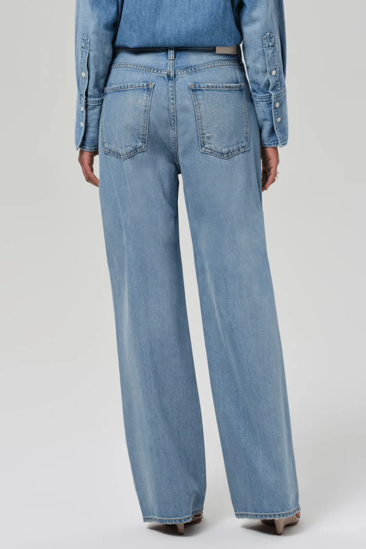 Paloma Baggy Jean in Chalice