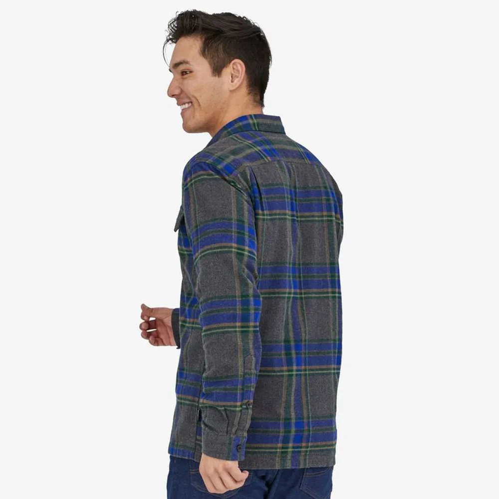 Patagonia Long Sleeved Organic Cotton Fjord Flannel Shirt