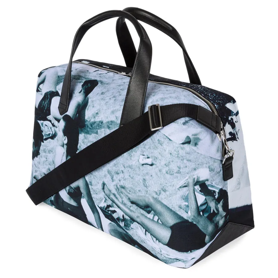 Paul Smith - 'Paul's Photo' Print Canvas Weekend Bag