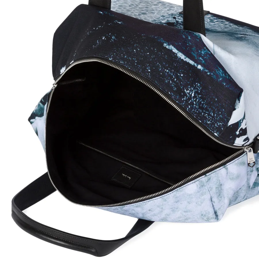 Paul Smith - 'Paul's Photo' Print Canvas Weekend Bag