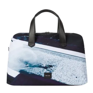 Paul Smith - 'Paul's Photo' Print Canvas Weekend Bag