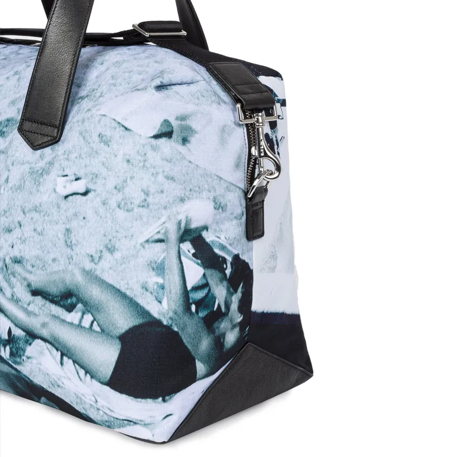 Paul Smith - 'Paul's Photo' Print Canvas Weekend Bag