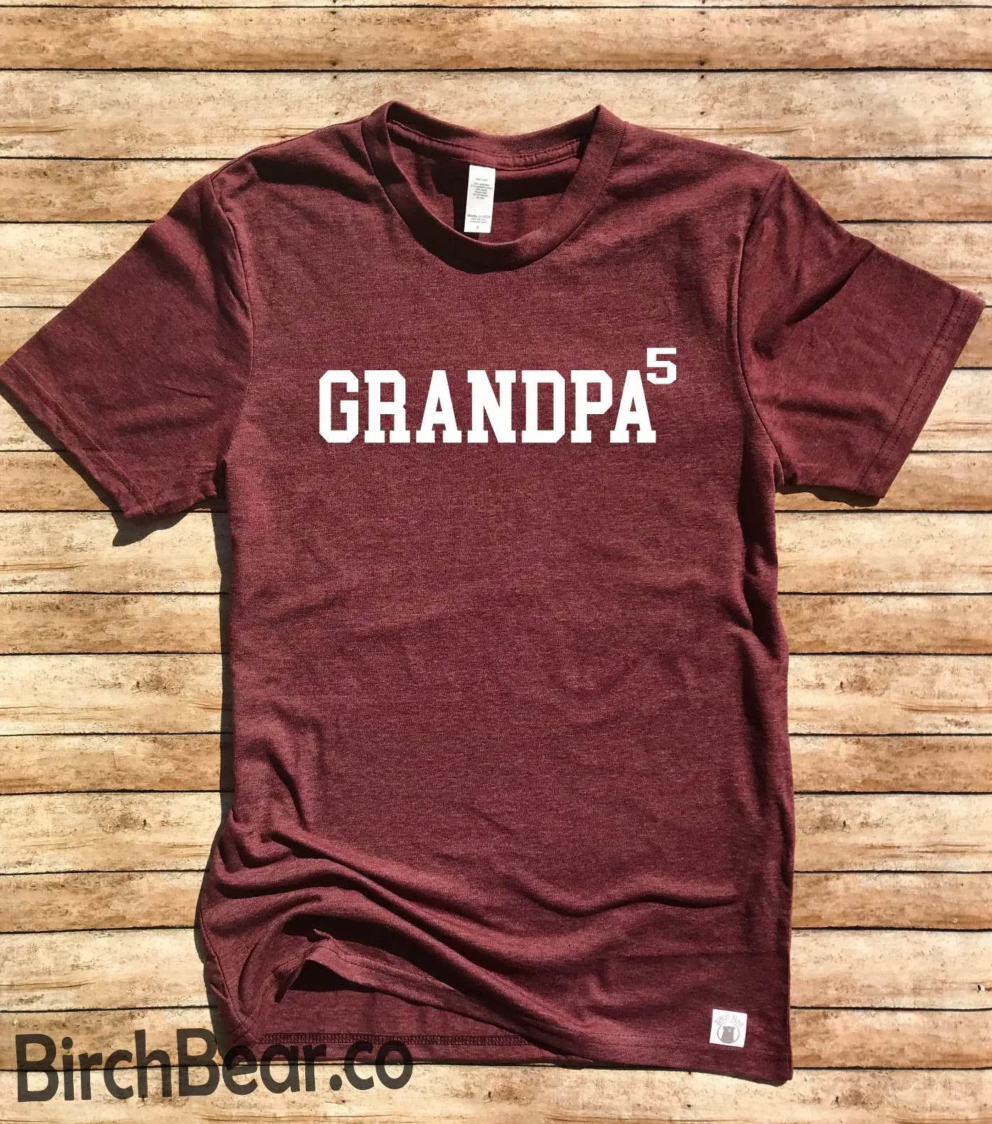 Personalized Grandpa Power Shirt