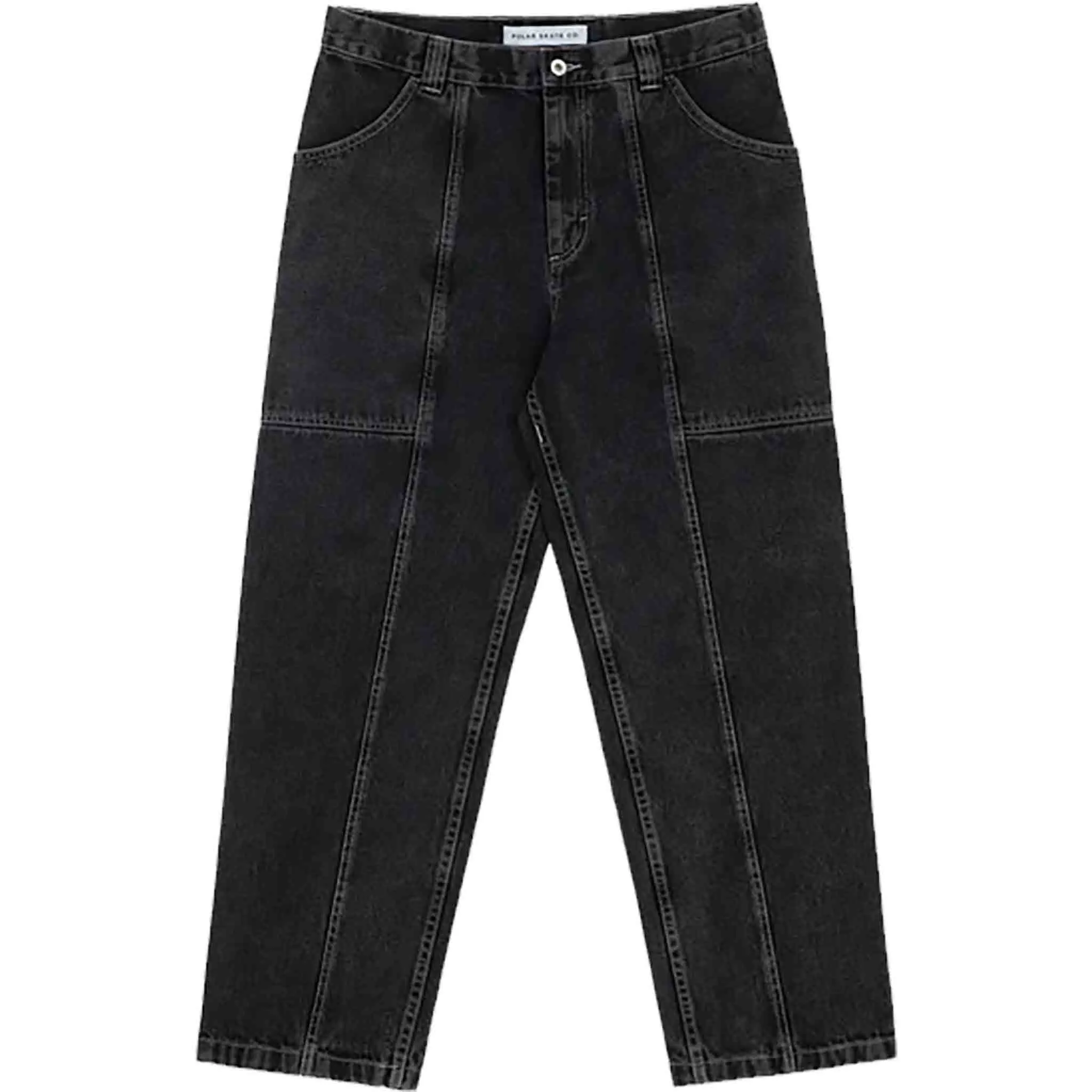 Polar Jiro Pants Denim Silver Black