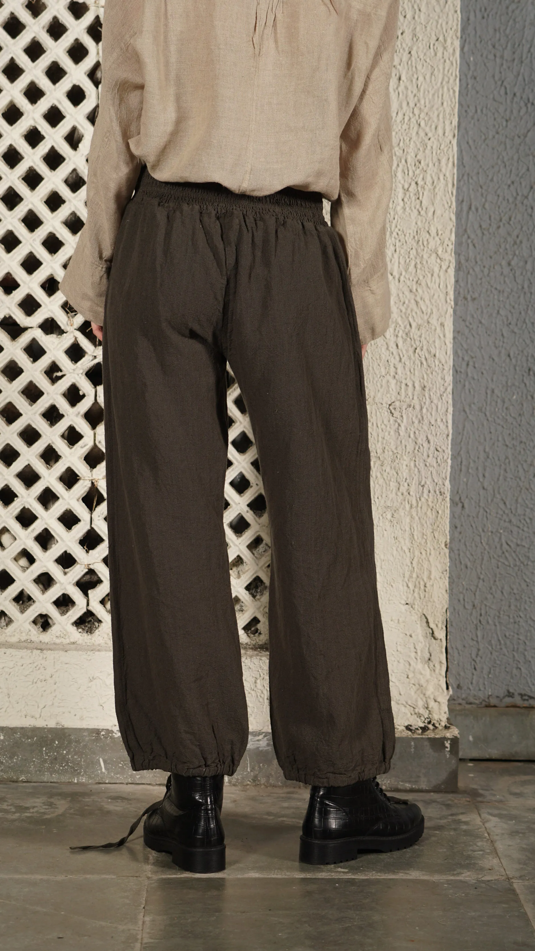 Polaris Linen Blend Pant in Khaki