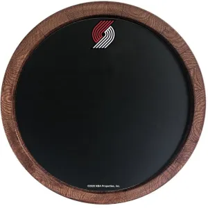 Portland Trail Blazers: Chalkboard "Faux" Barrel Top Sign