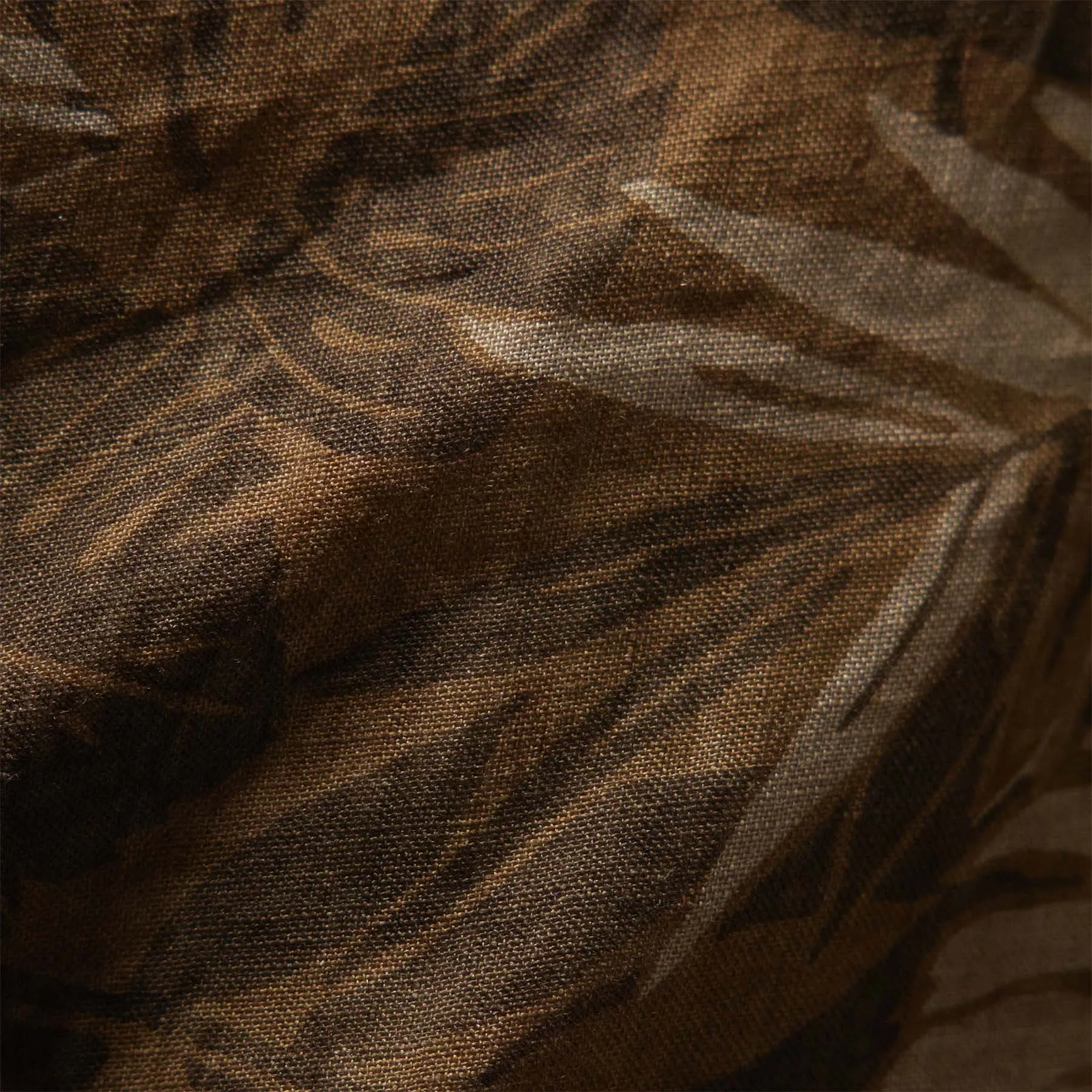 Printed Linen Short Sleeve - Sand Dune Print