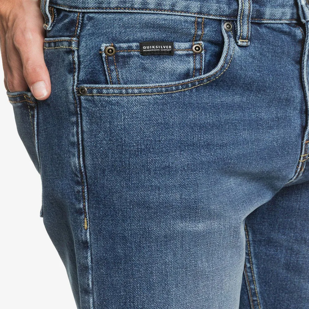 Quiksilver Aqua Cult Aged Denim Shorts