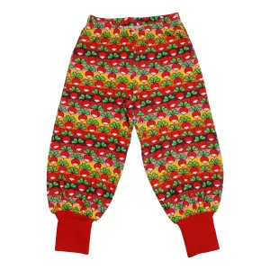 Radish Stripe - Poppy Red Baggy Pants