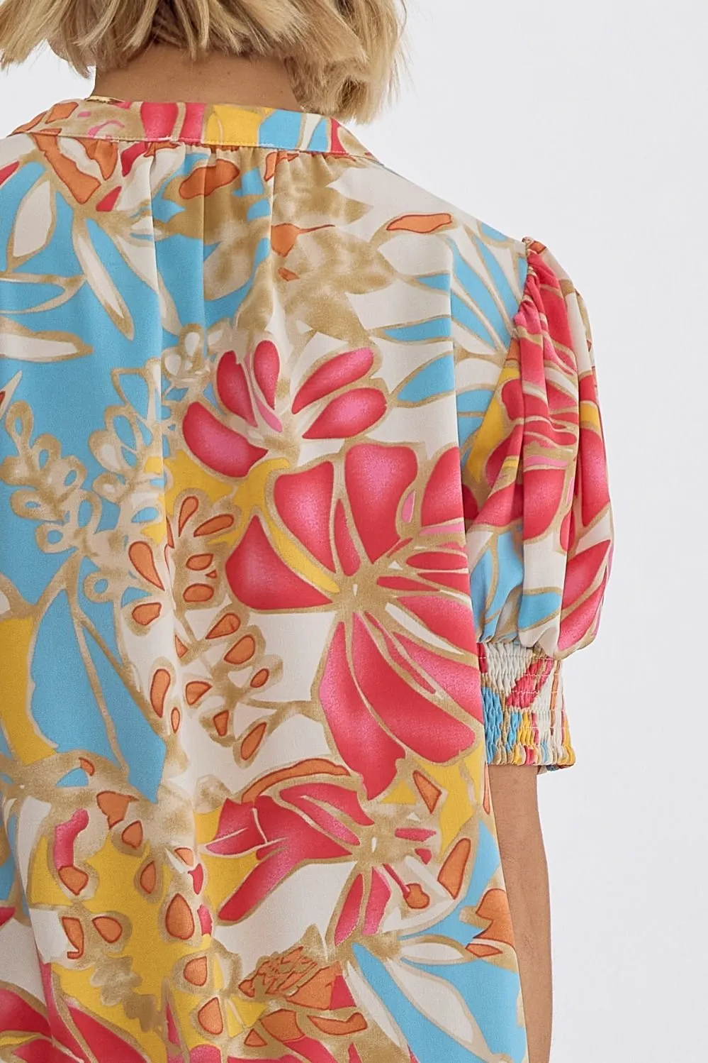 Rebecca puff sleeve top